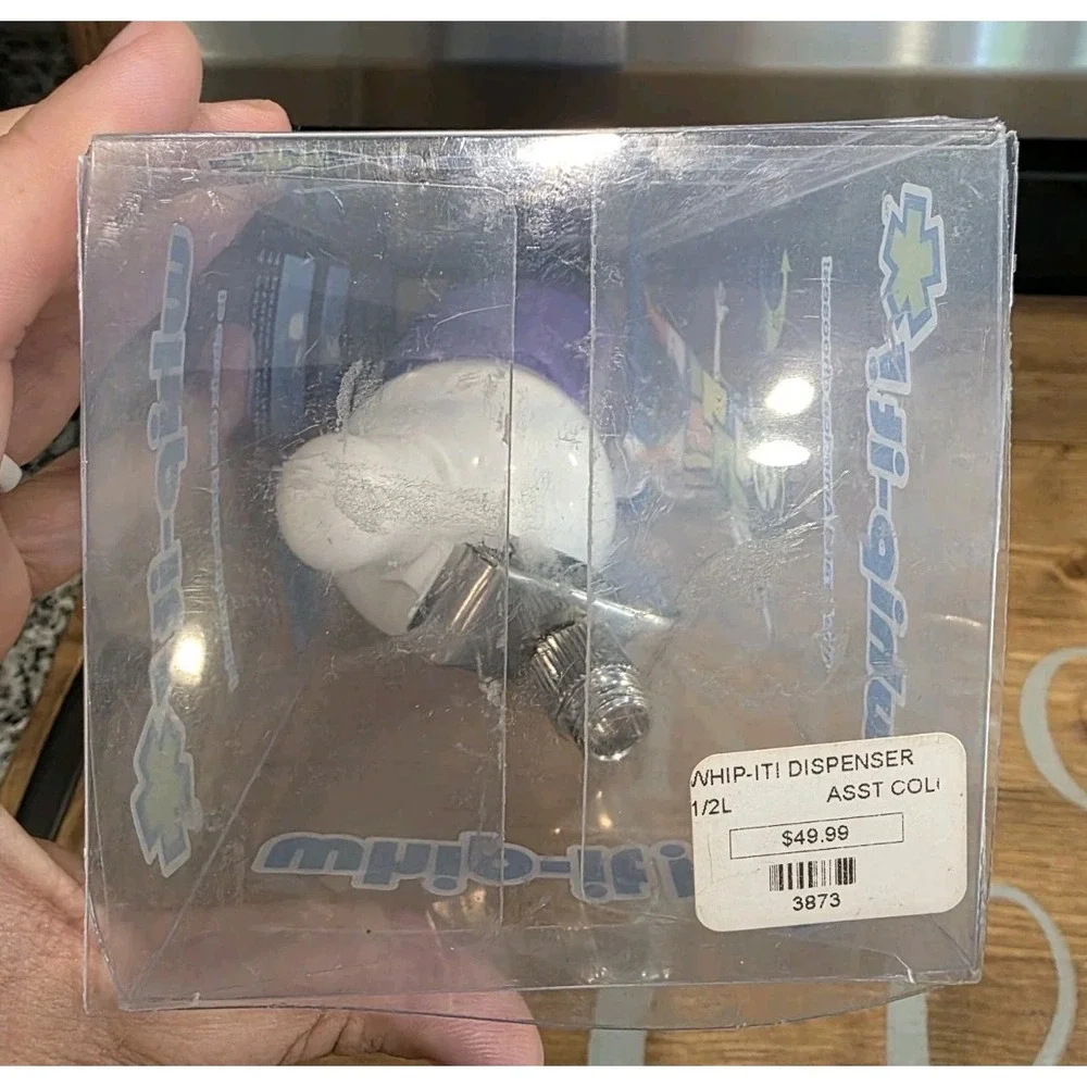 PURPLE WHIP-IT 0.5 L Cream Whipper With Attachment & In Original‎ Box